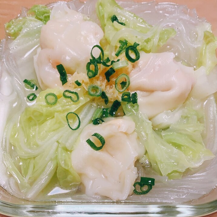 やさしい餃子春雨スープ